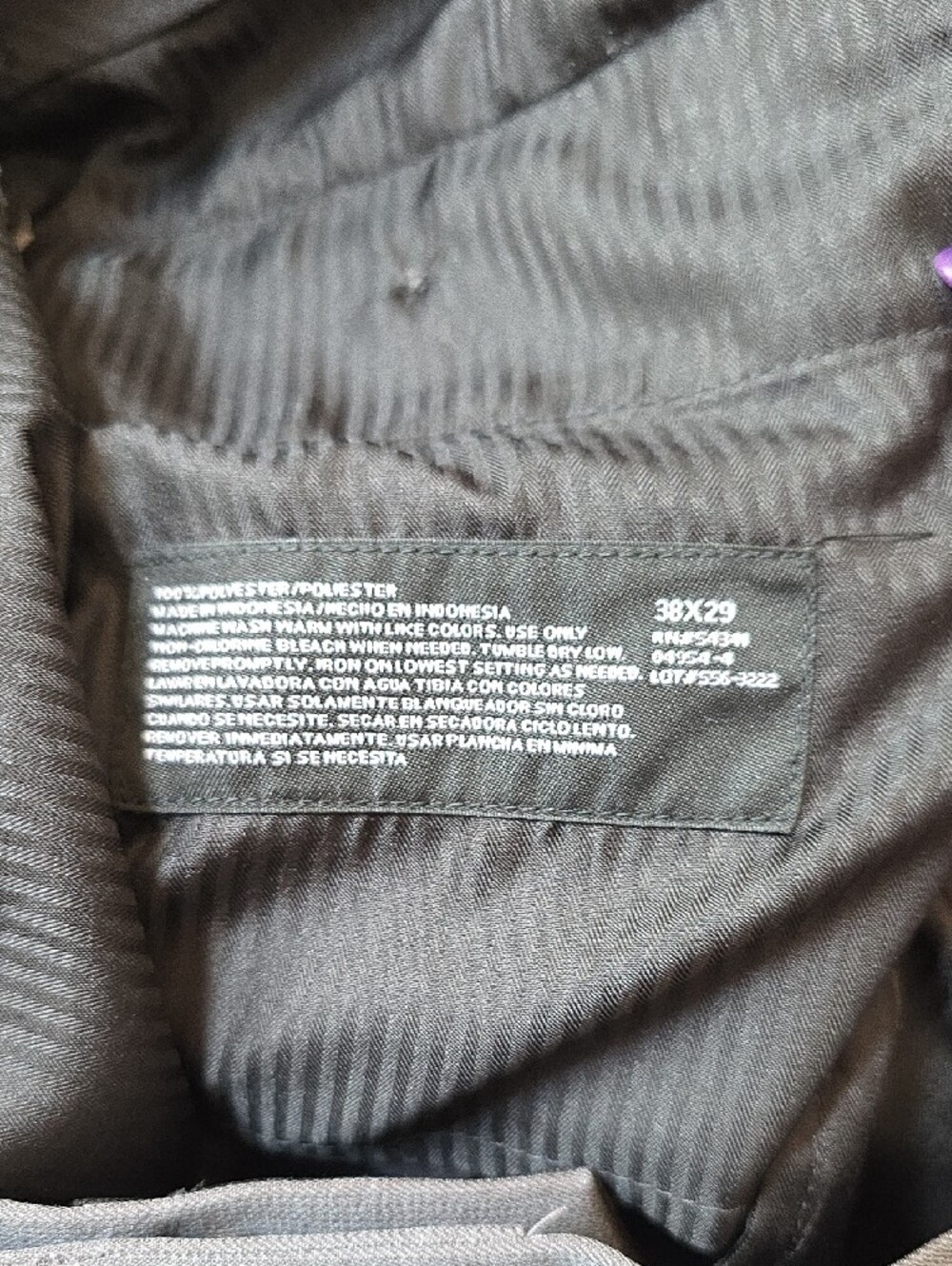 jf j.ferrar Men's Charcoal Gray Dress Pants - Tailored Trousers 38x29 - Picture 5 of 6